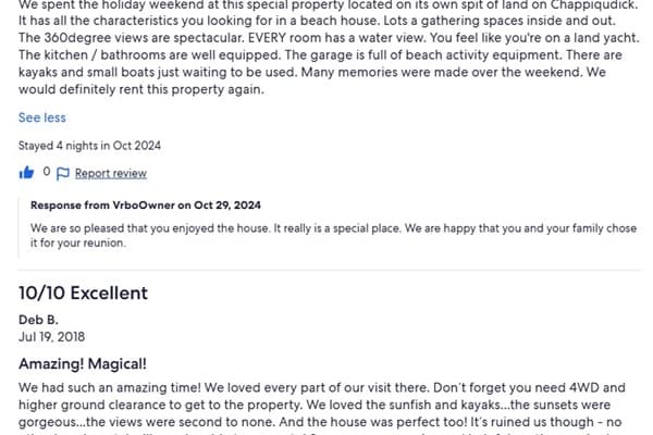 Older Review from another OTA