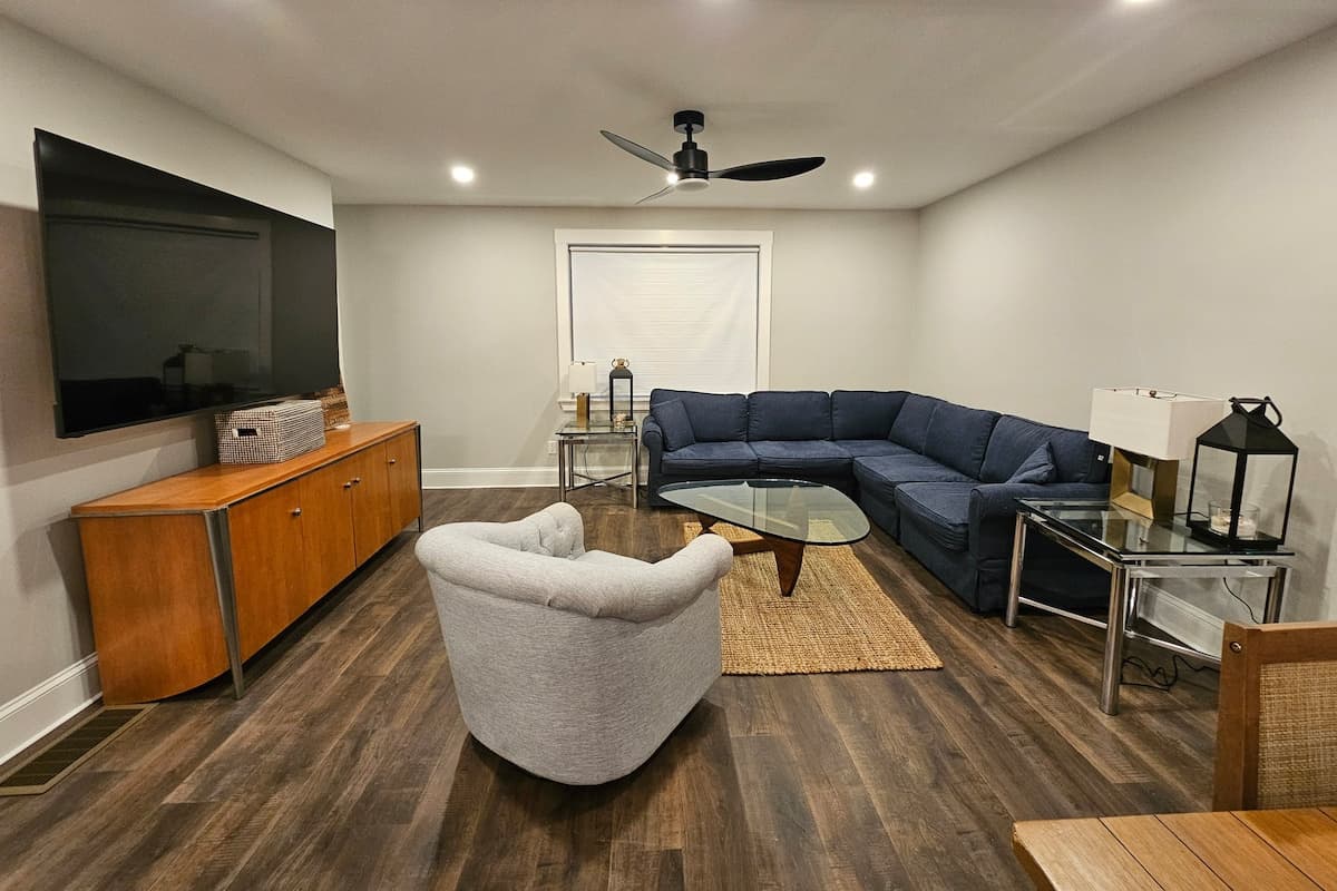 Open dining area