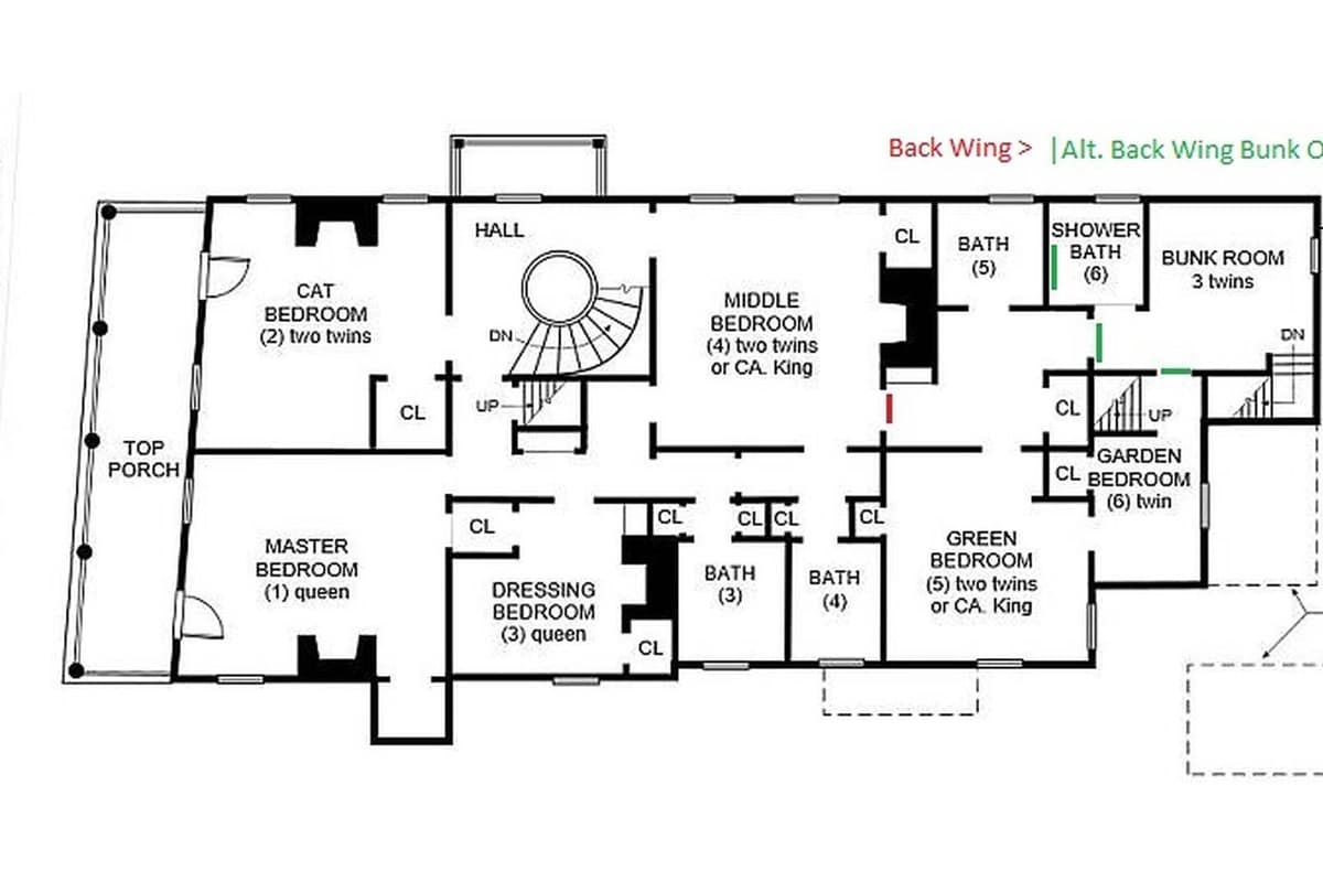 2nd  Floor Plan