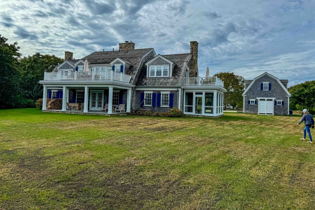 Back of the Main House