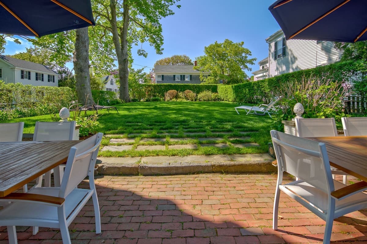 Shared Back yard from the patio