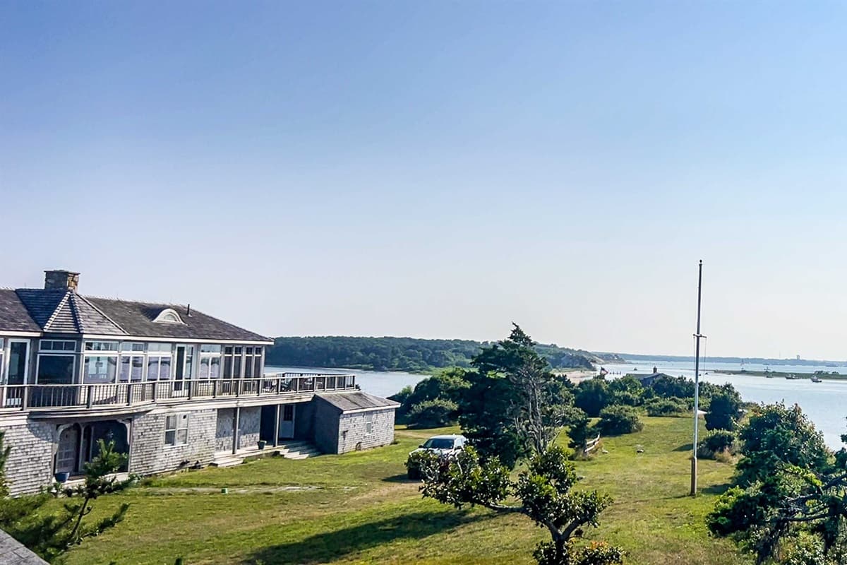 View of Main House from Cottage