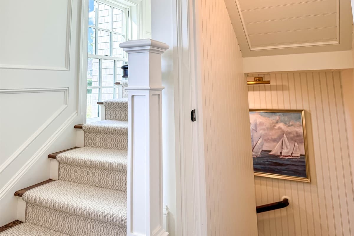 Stairs down to basement