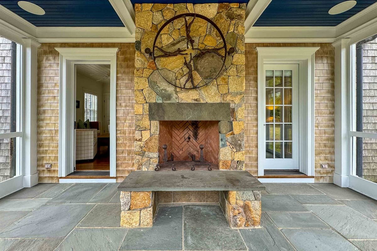 Outdoor Fireplace